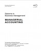 Ebook Diploma in business management: Managerial accounting - Part 1