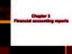 Lecture Accounting for Business – A non-accountant’s guide (2/e) - Chapter 3: Financial accounting reports
