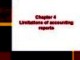 Lecture Accounting for Business – A non-accountant’s guide (2/e) - Chapter 4: Limitations of accounting