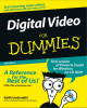 Ebook Digital video for dummies: Part 1