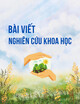 Nghiên cứu thành phần hoá học của phân đoạn chiết dichloromethane của cây bông ổi (Lantana camara L.) thu hái tại vùng ven biển Thái Bình, Việt Nam